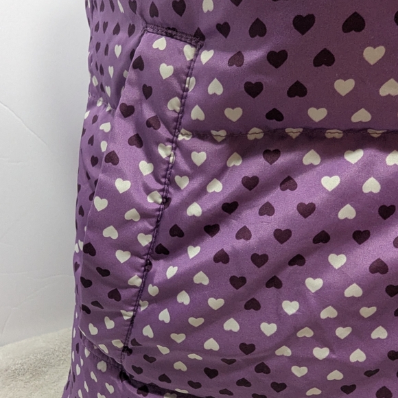 Lands' End Purple Heart Women's Vest - Picture 3 of 7